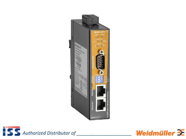 2682600000 | Bộ chuyển đổi mạng công nghiệp IE-CS-MBGW-2TX-1COM Weidmuller | Chính hãng