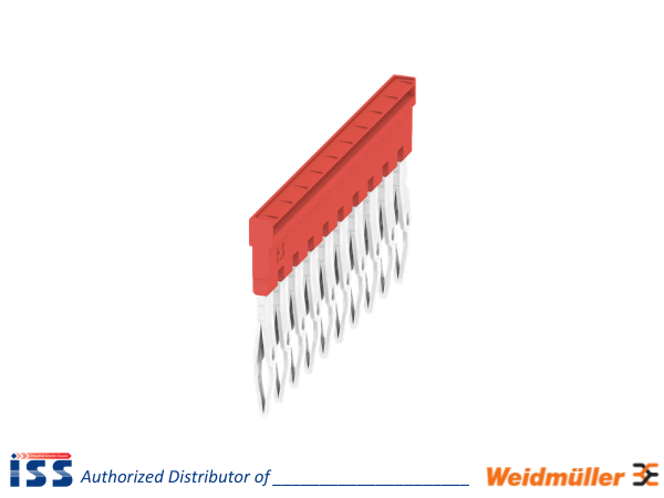 2108910000 | Thanh cầu nguồn ZQV 2.5N/10 RD Weidmuller | Chính hãng