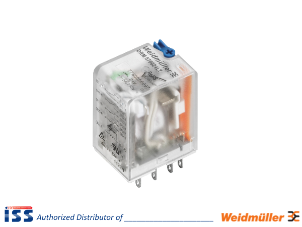 7760056189 | Relay 4 cặp tiếp điểm dòng D DRM570024LT AU Weidmuller | Chính hãng