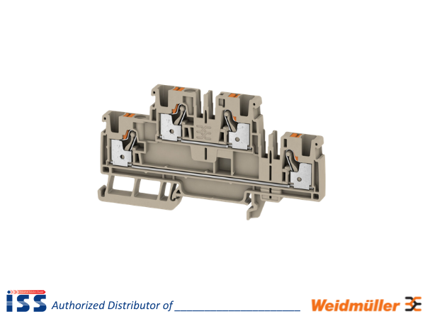 2539970000 | Cầu đấu dây Domino dạng cắm thường A2T 4 Weidmuller | Chính hãng