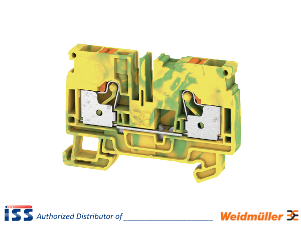 1991810000 | Cầu đấu dây nối đất A2C 6 PE Weidmuller | Chính hãng