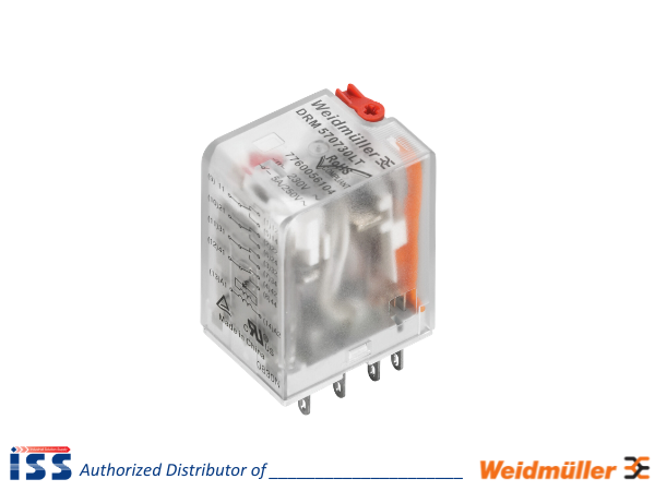7760056186 | Relay 2 cặp tiếp điểm dòng D DRM270730LT AU Weidmuller | Chính hãng