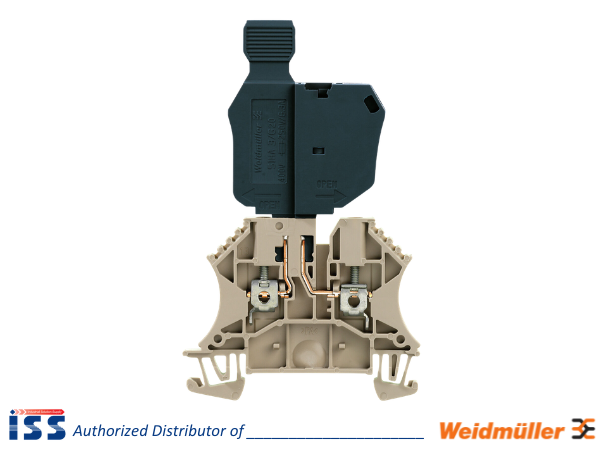1763940000 | Cầu đấu dây cầu chì WTR 2.5/SI Weidmuller | Chính hãng