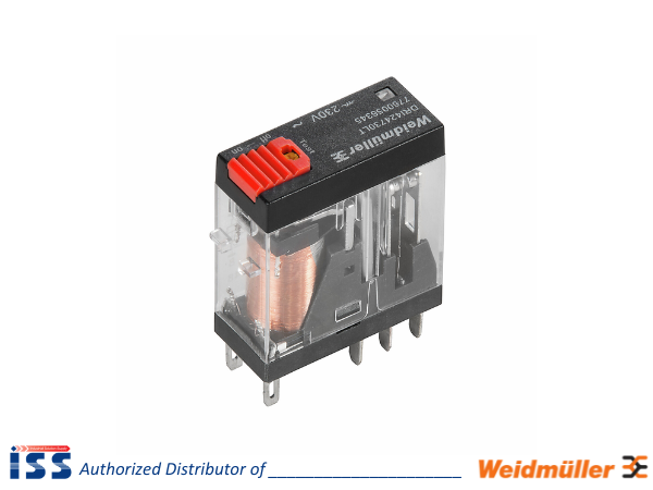 7760056345 | Relay 2 cặp tiếp điểm dòng D DRI424730LT Weidmuller | Chính hãng