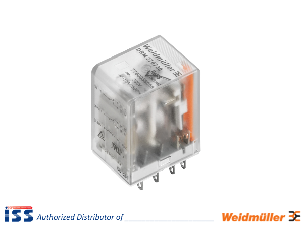 7760056105 | Relay 4 cặp tiếp điểm dòng D DRM570024LD Weidmuller | Chính hãng
