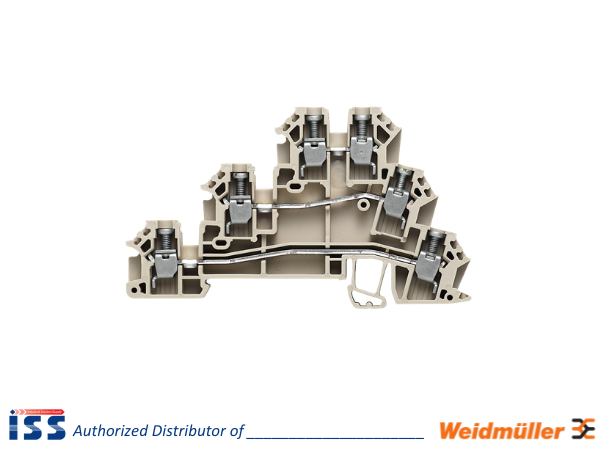 1784180000 | Cầu đấu dây 3 tầng DLD 2.5 DB Weidmuller | Chính hãng