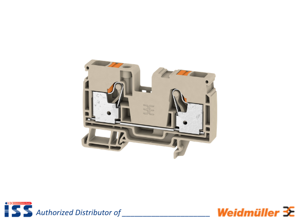 2490360000 | Cầu đấu dây Domino dạng cắm thường A2C 10 Weidmuller | Chính hãng