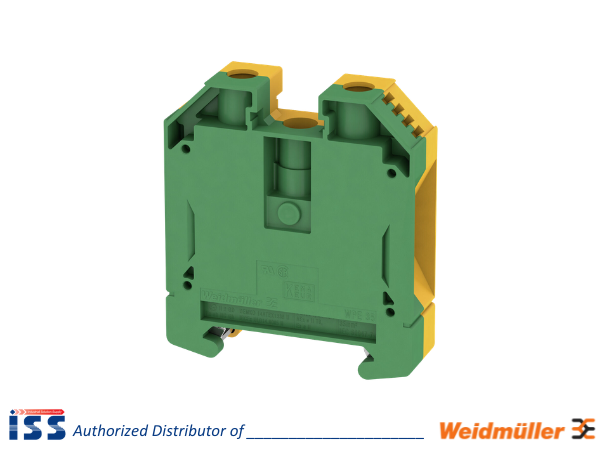1010500000 | Cầu đấu dây nối đất WPE 35 Weidmuller | Chính hãng