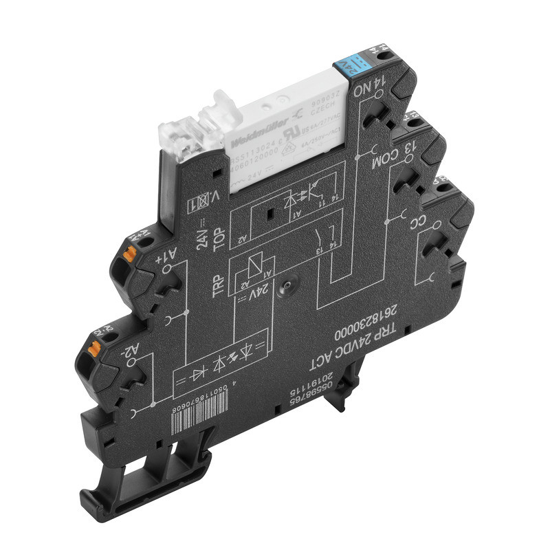 PLC Relay (Rơ le mỏng) kết nối dạng cắm - TRP 24VDC ACT
